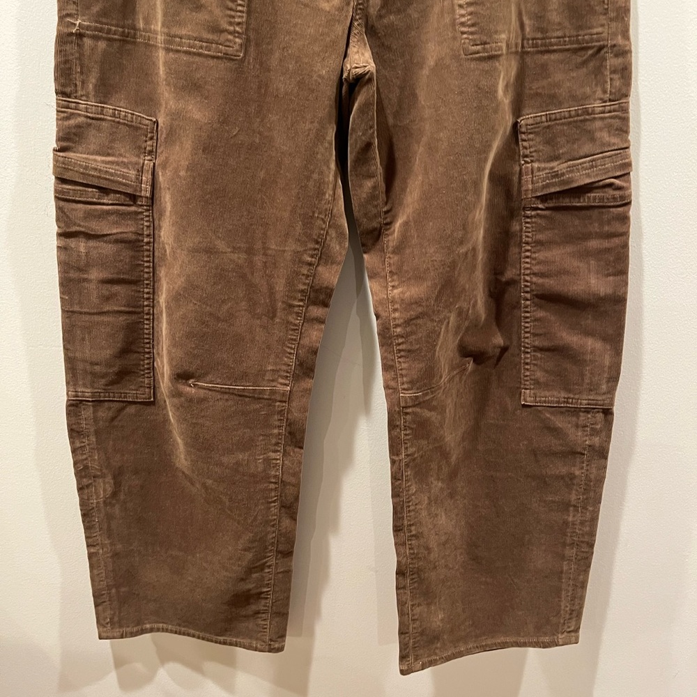 NEW Citizens of Humanity Marcelle Cargo Crop Pants in Manuka, Size 32 - Picture 3 of 6